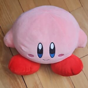 Pink Plush Toy with Red Feet